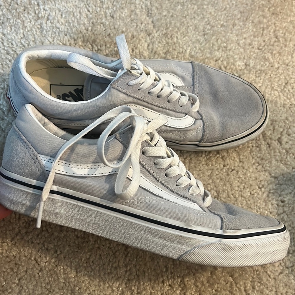 Grey Low Top Vans